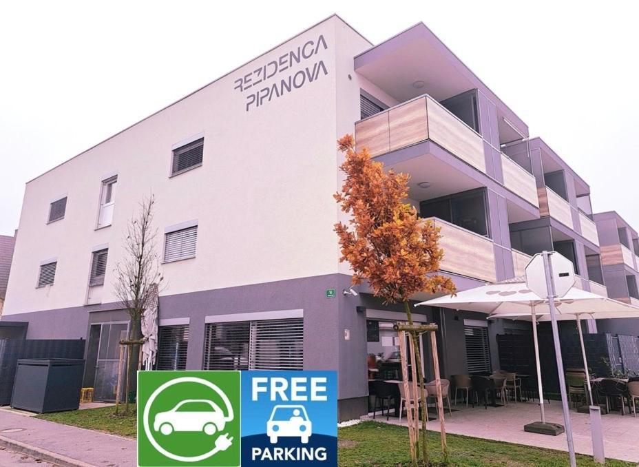 Stunning New Apartment With Free Parking Near City Centre Ljubljana Eksteriør billede